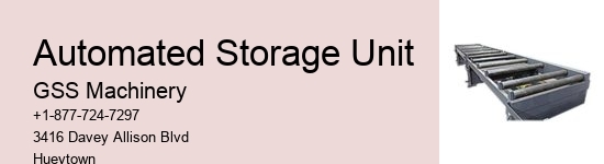 Automated Storage Unit