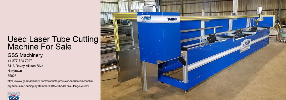 Used Laser Tube Cutting Machine For Sale